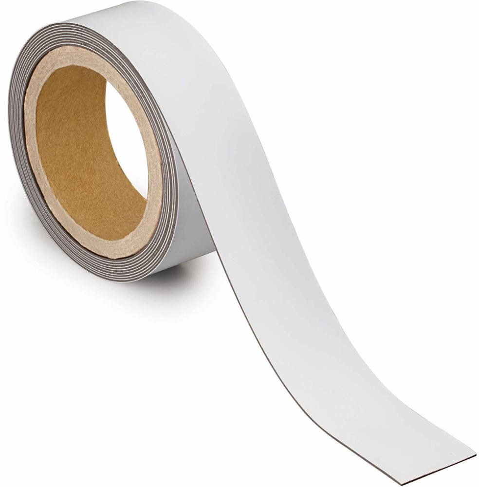 Produktbild Maul Kennzeichnungsband magnetisch weiß 4 cm x 3 Meter