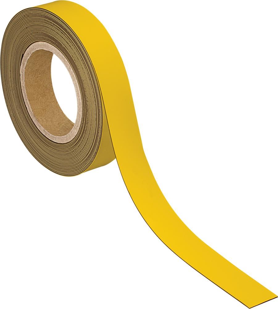 Produktbild Maul Kennzeichnungsband magnetisch gelb 4 cm x 10 Meter