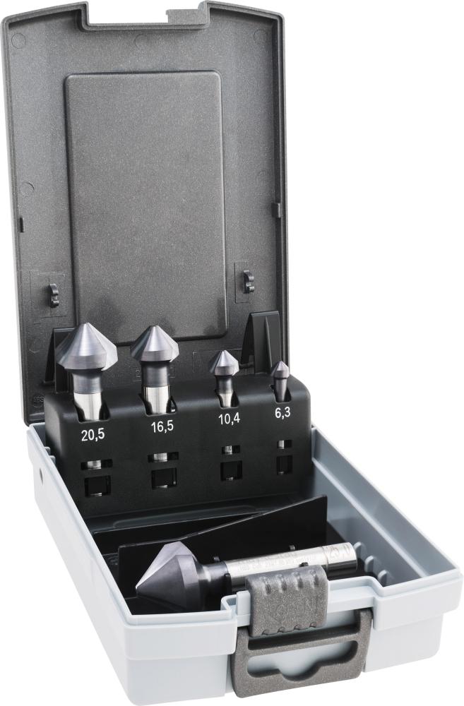 Produktbild Maykestag Kegelsenker Satz ungleiche Teilung HSS-E 6,30-25 90G ALUNIT bild 1