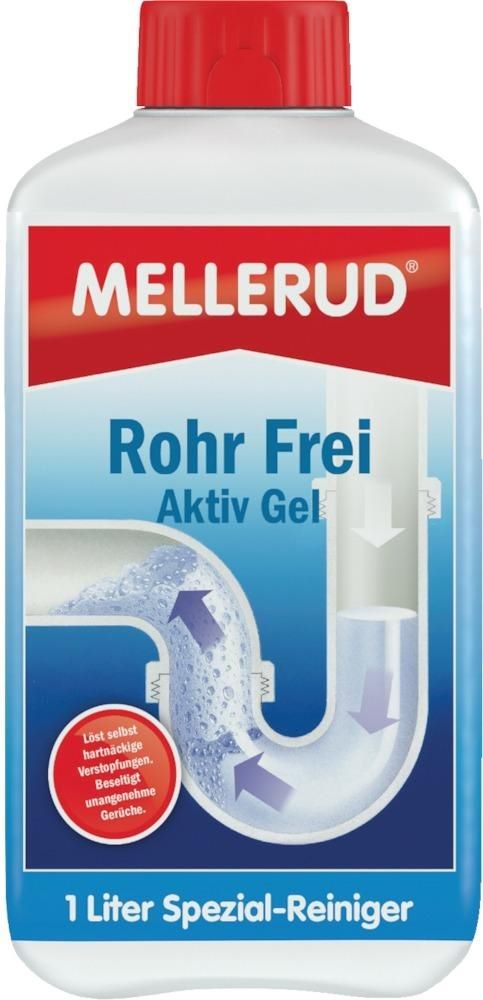 Produktbild Mellerud Rohr Frei Aktiv Gel Flasche mit 1 Liter