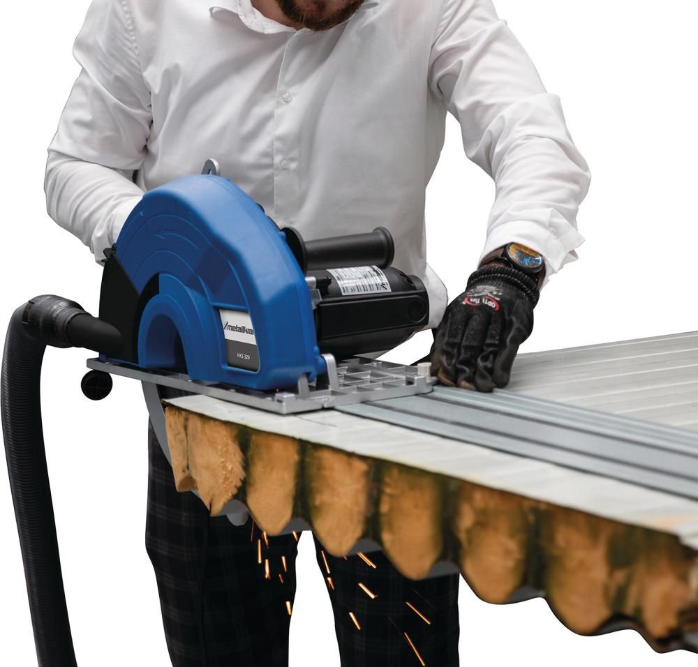 Produktbild Metallkraft Metall-Handkreissäge Metallkraft HKS 320 Set 230 V bild 8