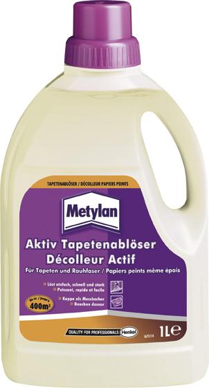 Produktbild Metylan Aktiv Tapeten Ablöser 1L Lösungsmittel
