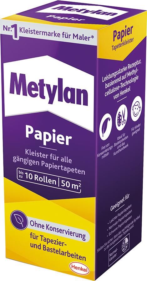 Produktbild Metylan Tapetenkleister Metylan Papier 125 Gramm