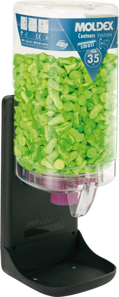 Produktbild Moldex Gehörschutzstöpselspender 7453 inclusive 500 Paar Contours Gr. S