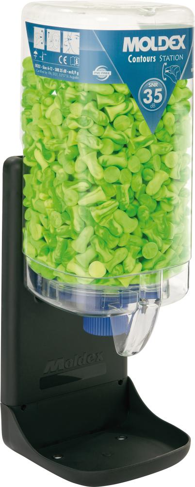 Produktbild Moldex Gehörschutzstöpselspender 7453 inclusive 500 Paar Contours Gr. S bild 2