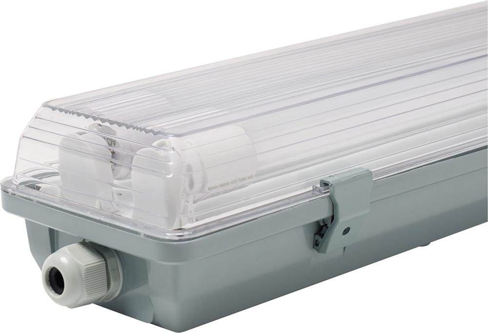 Produktbild Müller Licht Feuchtraum Wannenleuchte IP65 2 x 10 Watt 60 cm