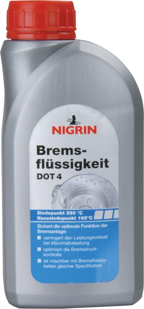 Produktbild Nigrin Bremsflüssigkeit DOT4 Flasche mit 500 ml