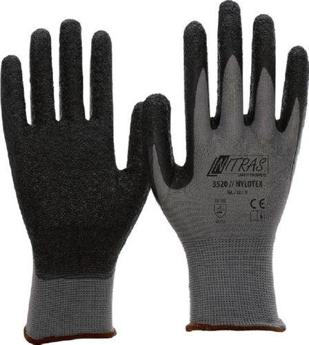 Produktbild Nitras Schutzhandschuh Nylotex 3520 Größe 8 grau schwarz