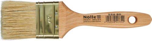 Produktbild Nölle Maler Lackierpinsel 552 verzinkt Borstenmischung hell 50 mm