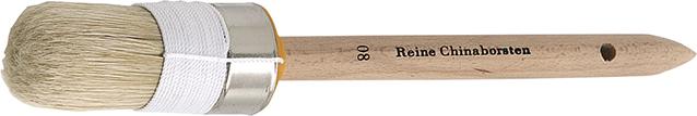 Produktbild Nölle Ringpinsel 521 Maler Fadenvorband doppelt Chinaborste hell Größe 08