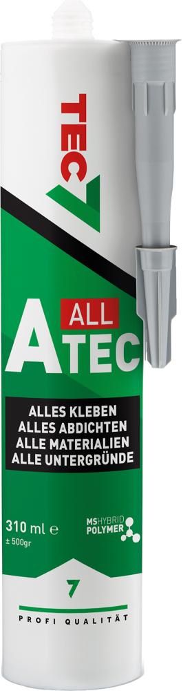 Produktbild Klebstoff Dichtstoff A-TEC grau Kartusche mit 310 ml