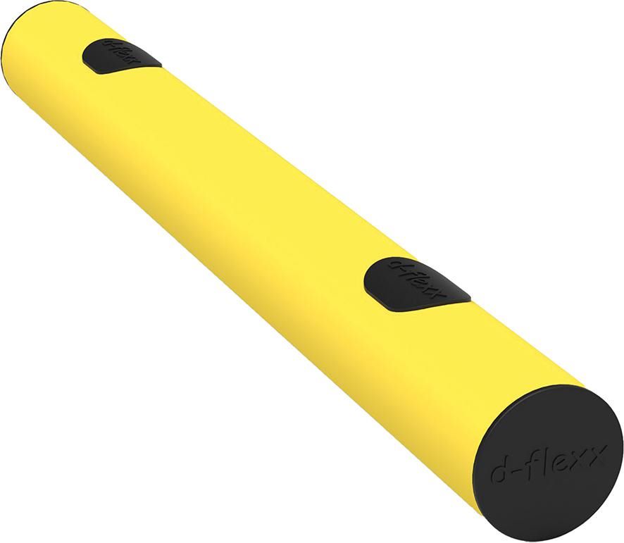 Produktbild Dancop Bodenprofilbarriere Mike gelb schwarz 1000 mm lang bild 2