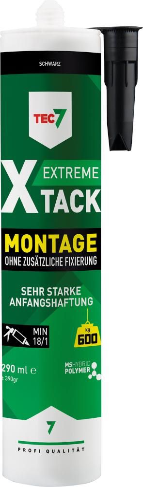 Produktbild Dichtstoff X-Tack schwarz Kartusche mit 290 ml
