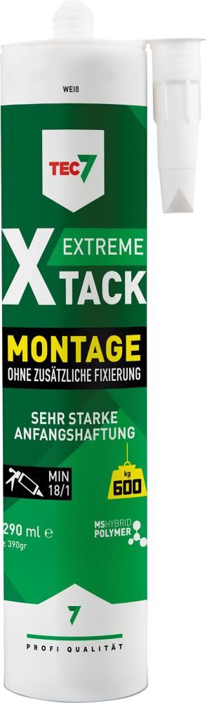 Produktbild Dichtstoff X-Tack weiß Kartusche mit 290 ml