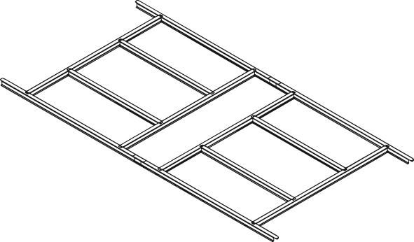 Produktbild Fundament zu Gerätehaus mit Satteldach 236 x 174 x 206 cm
