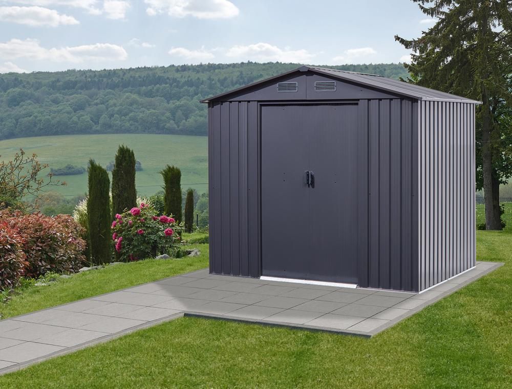 Produktbild Gartengerätehaus mit Satteldach 236 x 174 x 206 cm bild 2