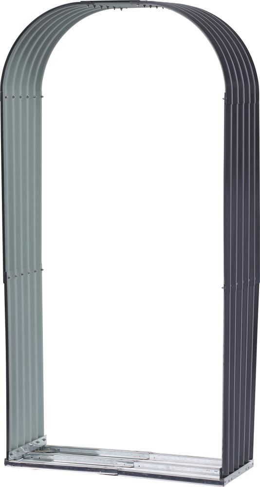 Produktbild Holzunterstand Bogen verzinkt und lackiert 103 x 40 x 200 cm