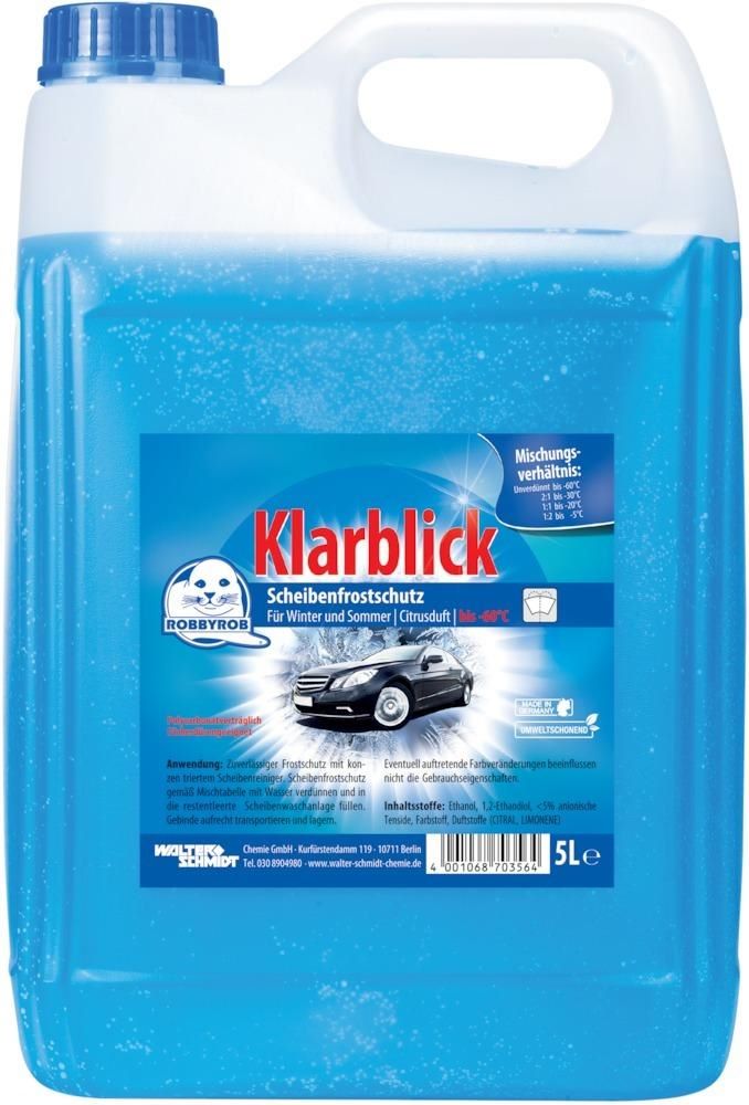 Produktbild Scheibenfrostschutz Klarblick bis Minus 60 Grad C Kanister mit 5 Liter