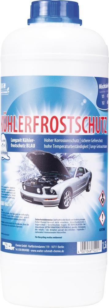 Produktbild Kühlerfrostschutz R11 blau Flasche mit 1,5 Liter