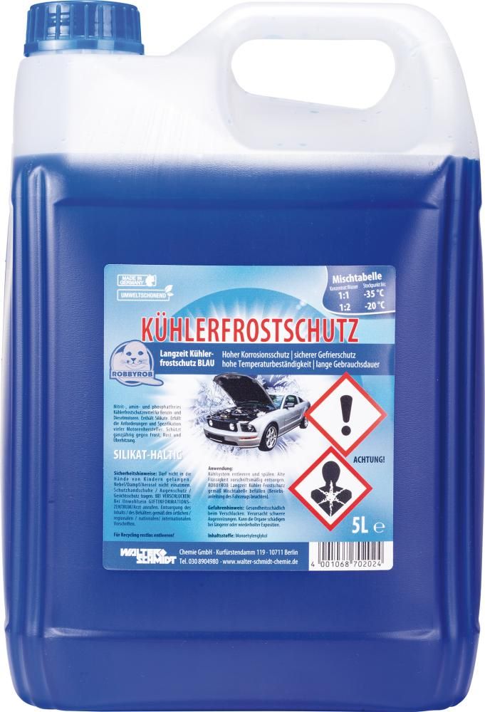 Produktbild Kühlerfrostschutz R11 blau Kanister mit 5 Liter