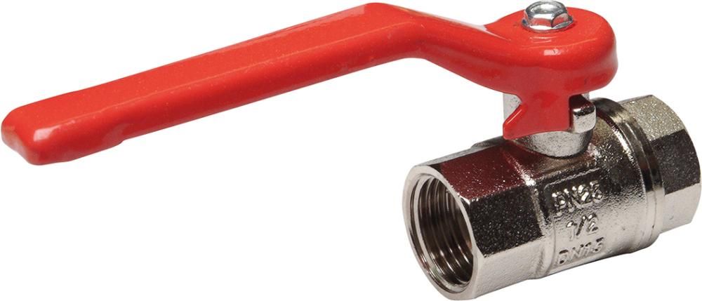 Produktbild Floraworld Kugelhahn Messing 1 Zoll mit Absperrhebel