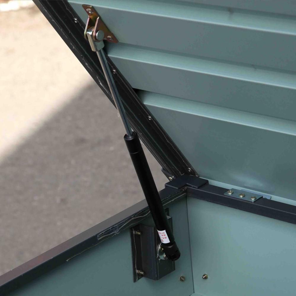 Produktbild Gartenaufbewahrungsbox mit 400 Liter anthrazit 132 x 62 x 61 cm bild 2