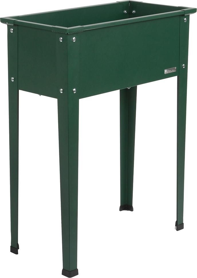 Produktbild Metall Hochbeet Größe 1 grün matt 60 x 30 x 80 cm