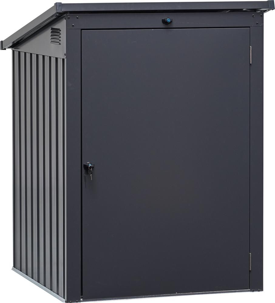 Produktbild Mülleimer Garage 1 Mülltonne 104 x 101 x 113/134 cm