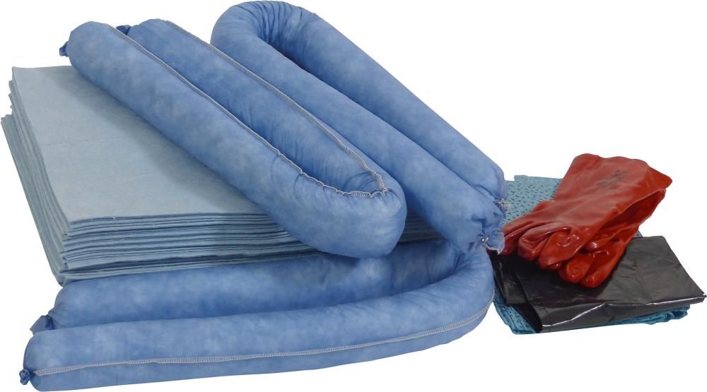 Produktbild Öl Notfallset Tasche blau Aufnahme 50 Liter PP Bindevlies hohe Aufnahmekapazität bild 2