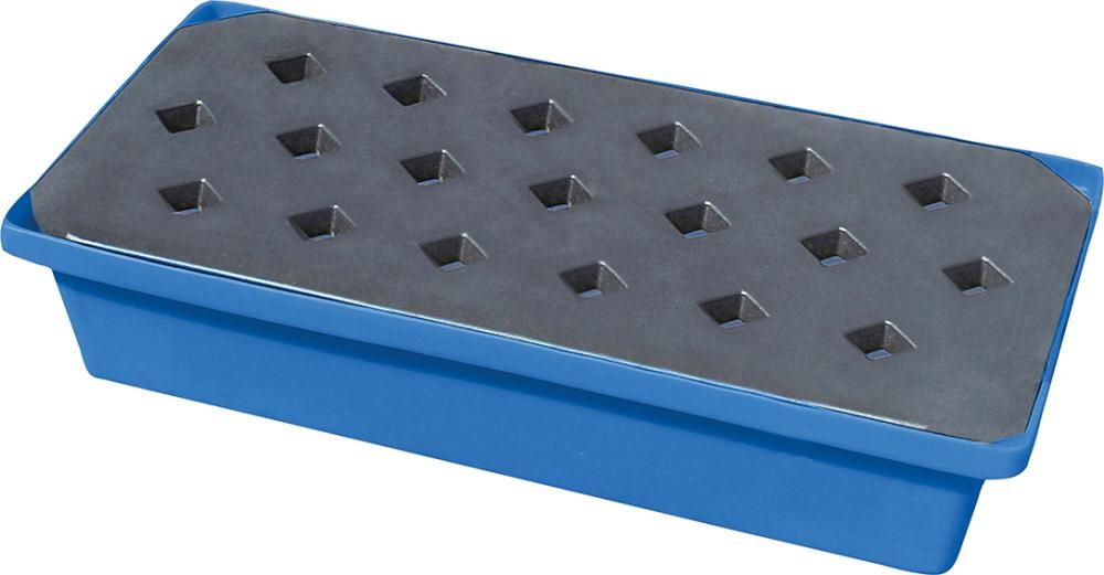 Produktbild Auffangwanne ST30 für Kleingebinde 31 Liter 80,5 x 40 x 17 cm mit Rost