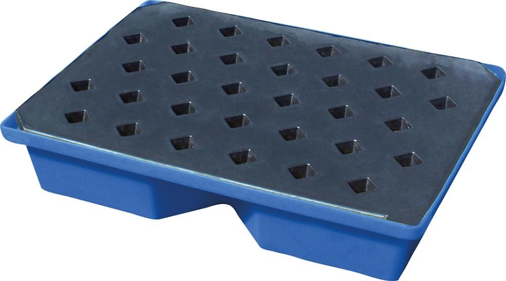 Produktbild Auffangwanne ST40 für Kleingebinde 43 Liter 80 x 60,5 x 17 cm mit Rost