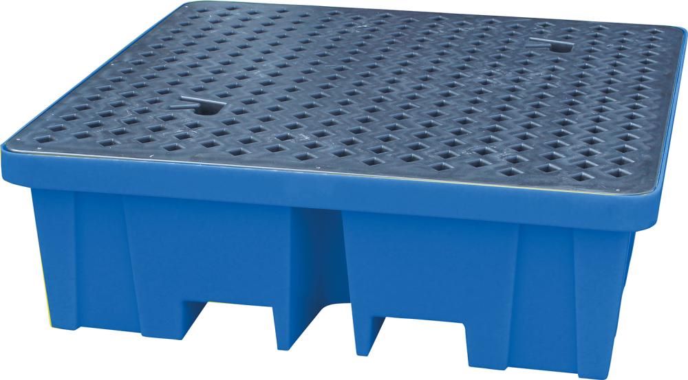 Produktbild Fasswanne PE 250 Liter 1220 x 1220 x 390 mm bild 1