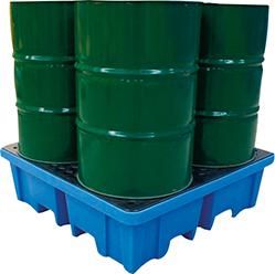 Produktbild Fasswanne PE 250 Liter 1220 x 1220 x 390 mm bild 5