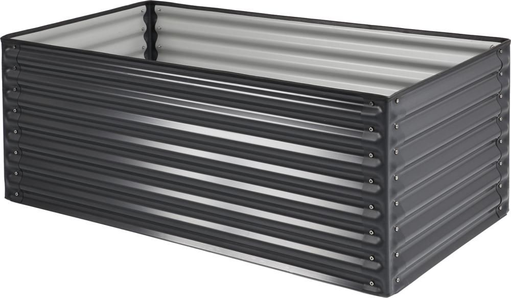 Produktbild Pflanzkasten rechteckig 150 x 60 x 60 cm anthrazit lackiert