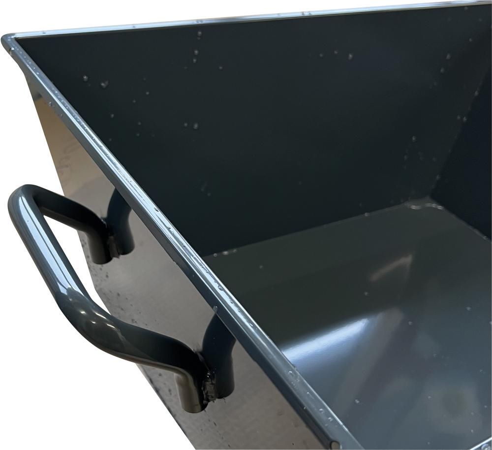 Produktbild Alba-Krapf Pflastermulde 65 Liter Stahlblech pulverbeschichtet bild 2