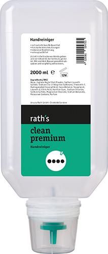Produktbild Handreiniger raths clean premium Softflasche mit 2 Liter