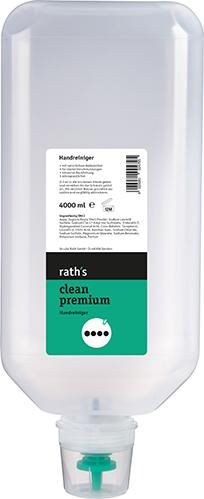Produktbild Handreiniger raths clean premium Softflasche mit 4 Liter
