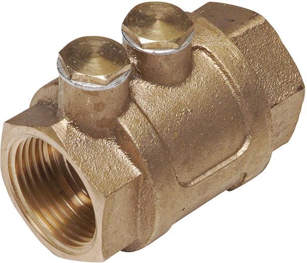 Produktbild Floraworld Rückschlagventil 1 1/4 Zoll IG Messing mit doppelter Entlüftung