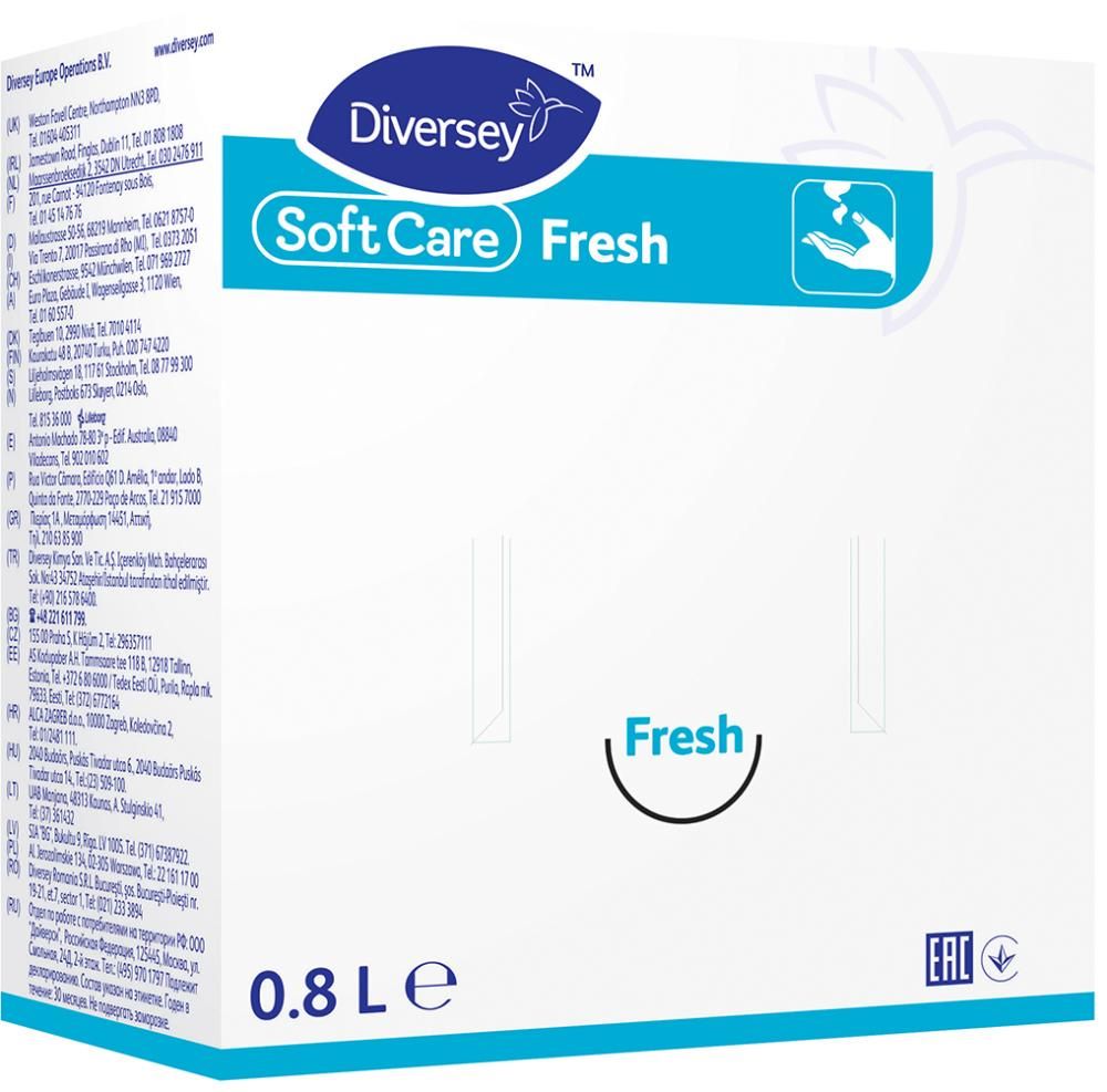 Produktbild Seifenlotion Soft Care Fresh H1 Karton mit 800 ml