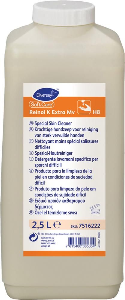Produktbild Reinol Handwaschpaste Soft Care extra mittelviskos Flasche mit 2,5 Liter
