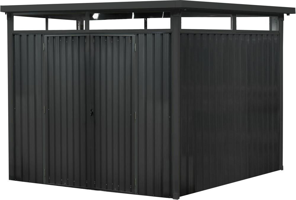 Produktbild Systemhaus mit Oberlicht 7 qm anthrazit 290 x 245 x 226 cm