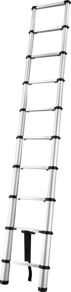Produktbild Teleskopleiter 10 Sprossen Leiterlänge 0,75 bis 2,93 Meter