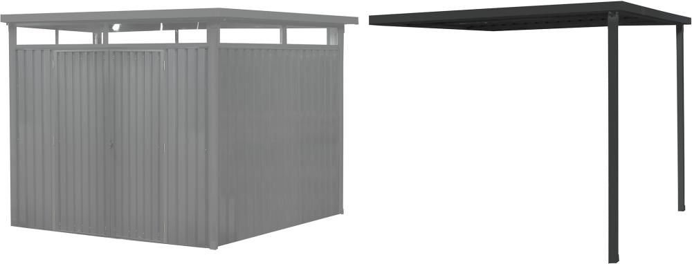 Produktbild Terrassenüberstand zu Systemhäusern 286 x 245 x 226 cm