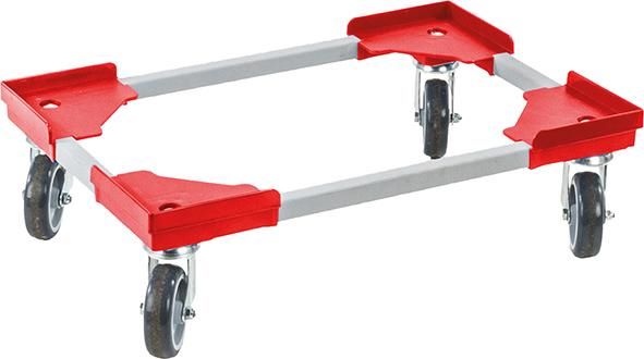 Produktbild Transportroller rot 310 x 410 mm