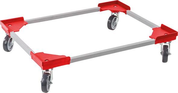Produktbild Transportroller rot 610 x 810 mm