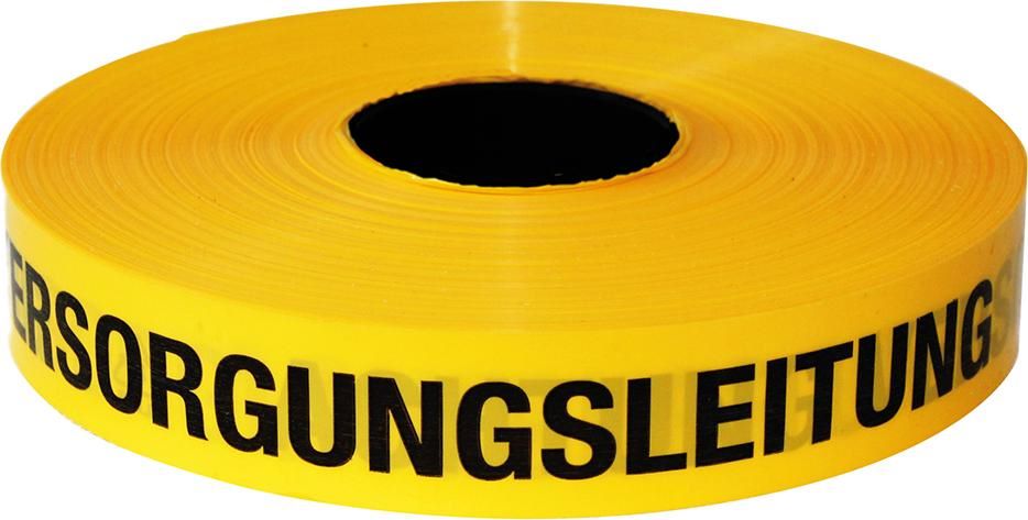Produktbild Trassen Warnband 250 m Achtung Versorgungsleitung gelb