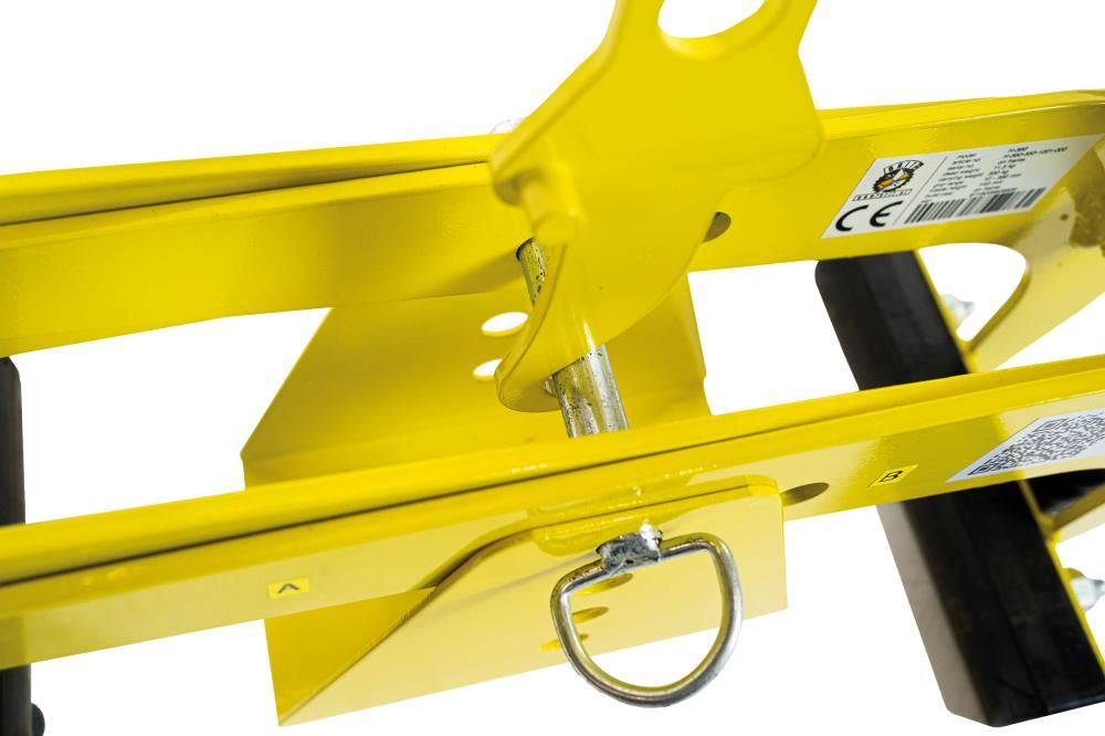 Produktbild Versetzzange H 360 Greifbereich 0 - 360 mm Pulverlackiert gelb bild 5