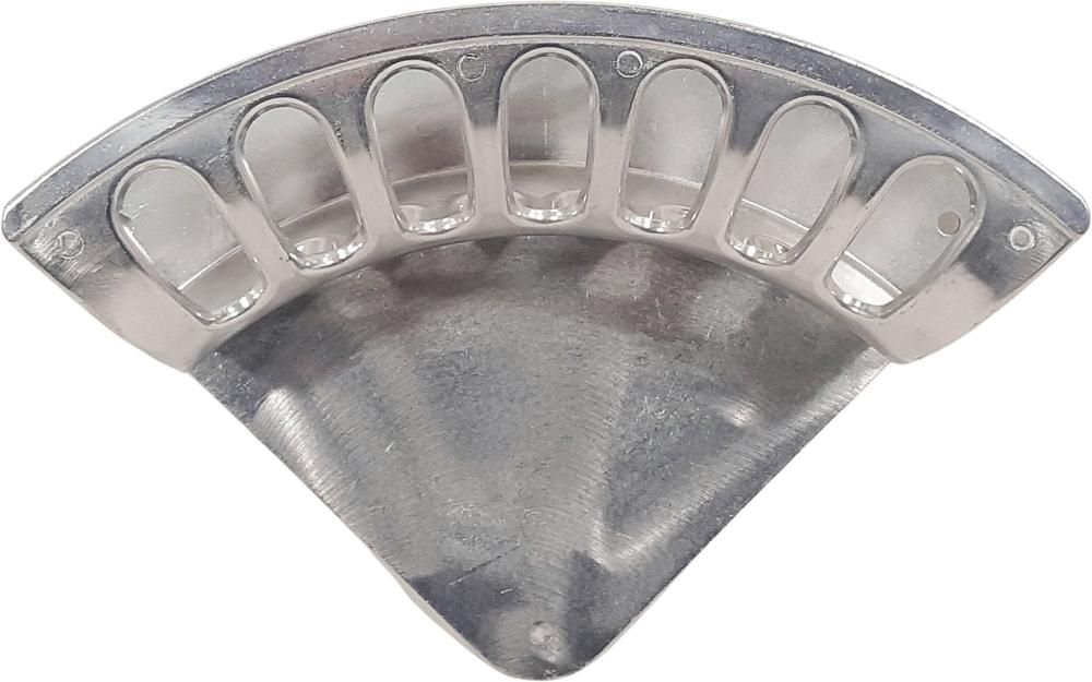 Produktbild Wandschlauchhalter Form A Alu Größe 3 348 x 144 mm