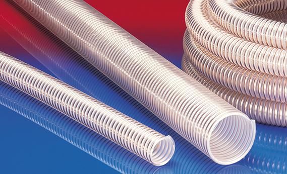 Produktbild Norres Absaugschlauch Förderschlauch Airduc Pur 356 AS 80 mm 10 Meter