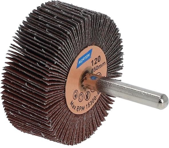 Produktbild Norton Clipper Fächerschleifer mit Schaft R207Plus 50 x 20 x 6 P 120